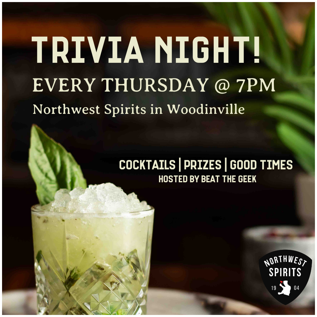 Trivia Night at Northwest Spirits Woodinville
